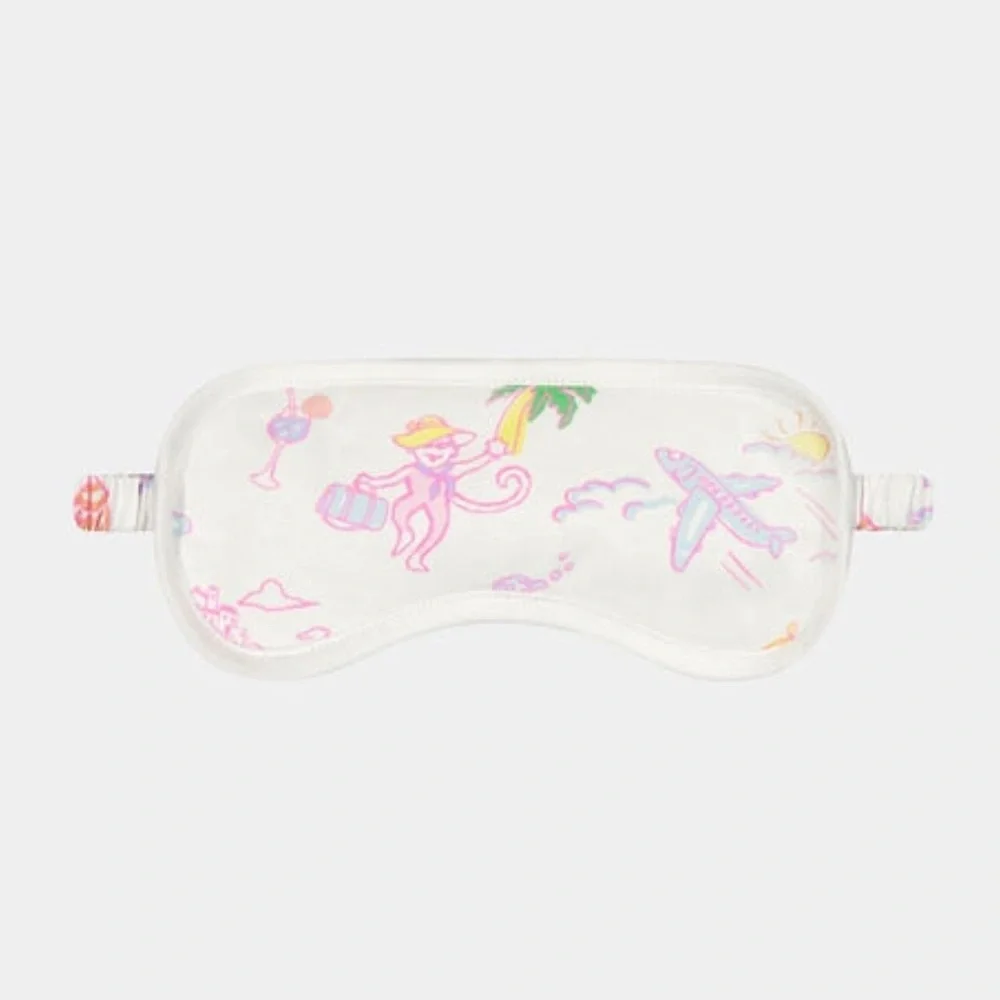 Roller Rabbit x Stoney Clover Lane Hotel Tropical Eye Sleep Mask NWT
